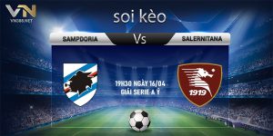 17. Soi keo Sampdoria vs Salernitana 19h30 ngay 1604 giai Serie A Y