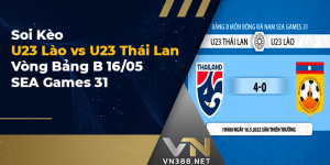 Soi Kèo U23 Lào vs U23 Thái Lan – Vòng Bảng B 16.05 SEA Games 31-min