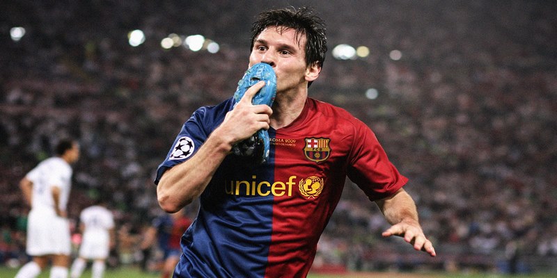 Messi trong màu áo Barca đã gặt hái được vô số các thành công 
